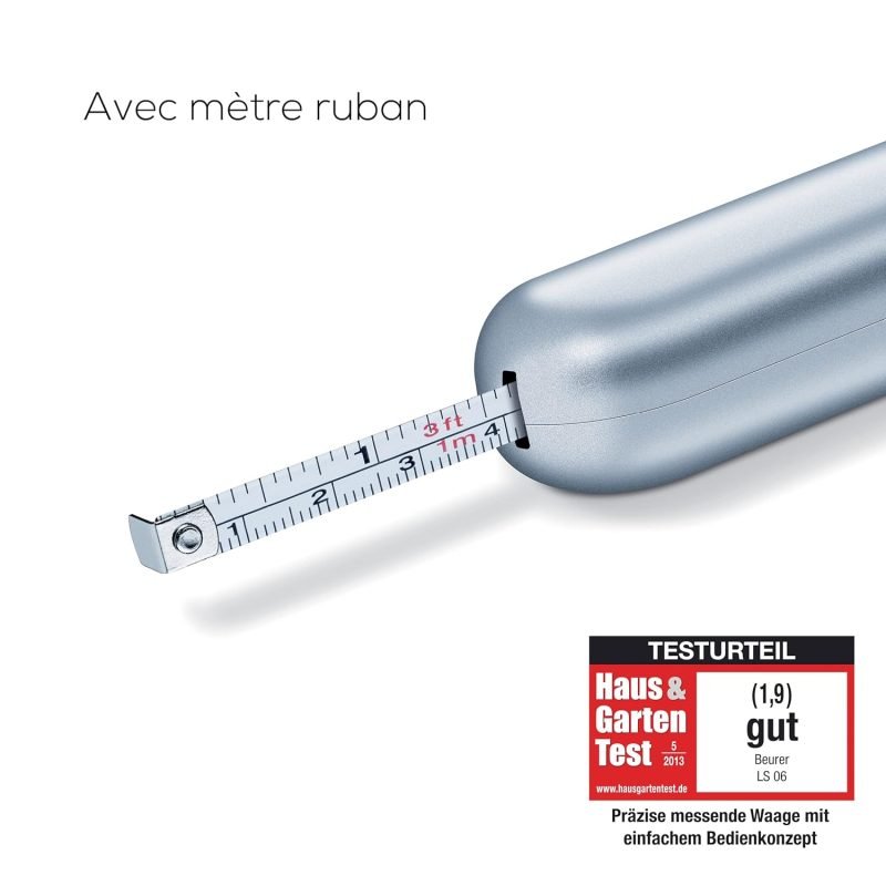 Pèse-bagage, Beurer LS 06, Écran Lcd, Argent – Image 5