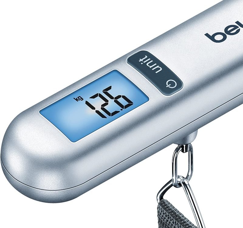 Pèse-bagage, Beurer LS 06, Écran Lcd, Argent – Image 3
